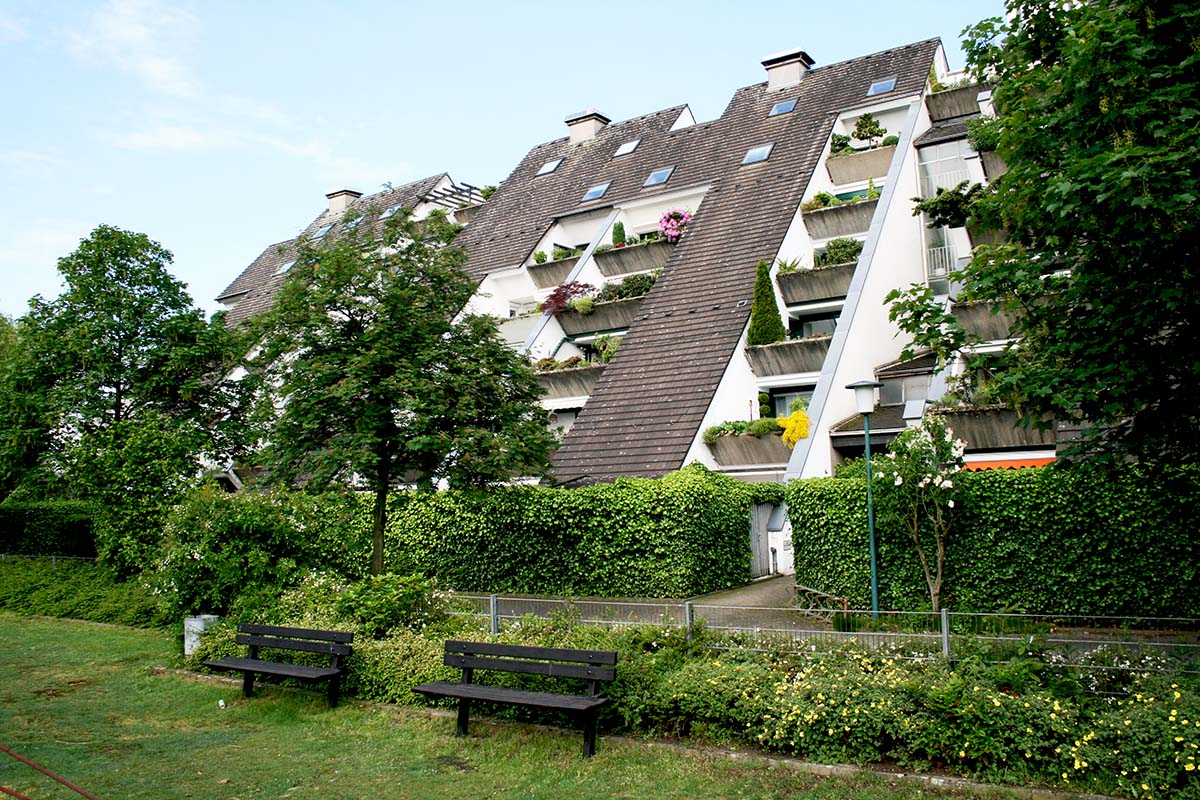 Hügelhäuser in Marl